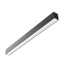 Светодиодный светильник Т-Лайн одиночный подвесной/накладной 513х70х90 мм 16 Вт 4000 К черный муар V1-R0-90303-05D01-2001640  VARTON