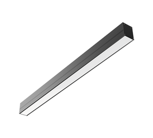 Светодиодный светильник Т-Лайн одиночный подвесной/накладной 1006х70х90 мм 32 Вт 4000 К черный муар аварийный  V1-R0-90304-05A00-2003240  VARTON