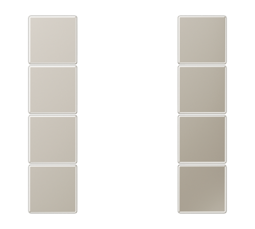 комплект накладок 4гр сталь  ES2504TSA  Jung