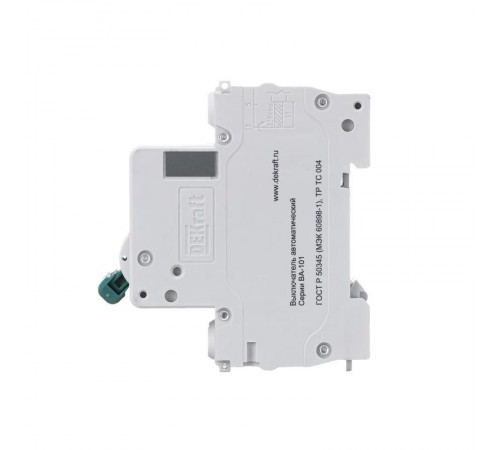 Выключатель автоматический двухполюсный ВА-101 50А C 4,5кА  11071DEK  DEKraft