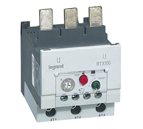 RTX3 100 Тепловое реле с дифференциальной защитой 80-100A для CTX3 100  416751  Legrand