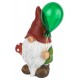 Светильник садовый ERASF22-08 из полистоуна Гном Мухомор с шариком 30 см  Б0053360  ЭРА