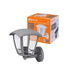 Светильник садово-парковый "СИТИ" НБУ 07-60-001 У1 4-х гранник настенный вверх серый  SQ0330-1320  TDM