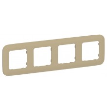 FLITE Artistic Рамка 4-ая РУ-4-А-ФлХ хаки  FI-M42-31-20-K59  IEK