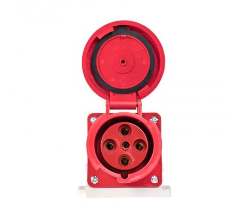 Розетка стационарная наружная 134 3Р+РЕ 63А 380В IP67 EKF PROxima  ps-134-63-380  EKF