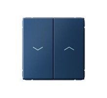 ArtGallery Аквамарин Выключатель для Жалюзи 2-клавишный , 2х сх.4, 10А, механизм  GAL001119  SE