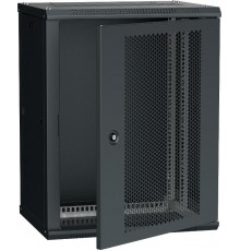 LINEA W Шкаф 20U 600х650 укомпл. дв. перф. чер.  IND-LW05-20U67-PF-SBZ  ITK