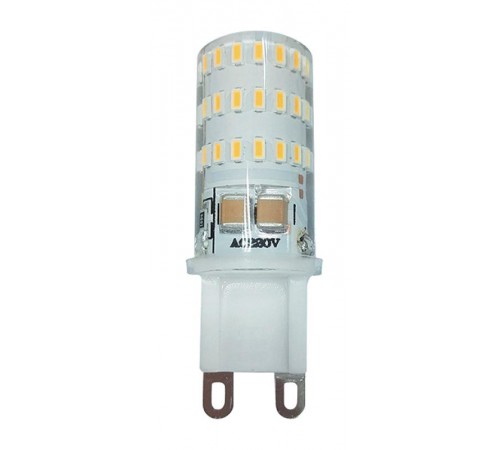 Лампа светодиодная LED 5Вт G9 220В 2700К PLED-G9 капсульная  1032102B  Jazzway