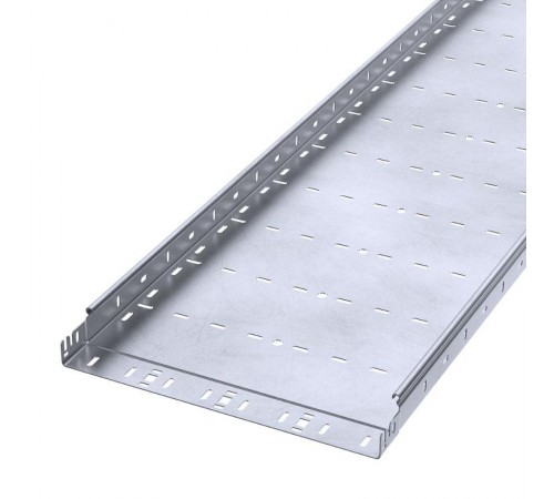 Лоток перфорированный Профи INOX (AISI 316) 400х50x3000 (2,0 мм) (6 м/уп)  PR16.13461  Промрукав