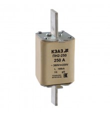 Вставка плавкая ПН2-250-100А-У3  110876  КЭАЗ