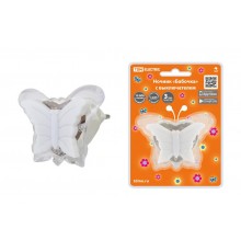 Ночник "Бабочка" с выключателем, 0,3 Вт, 220 В  SQ0357-0029  TDM