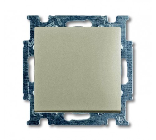 ABB Basic 55 Шампань Выключатель 1-клавишный  1012-0-2164   2CKA001012A2164  ABB