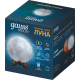 Светильник настольный NN002 3D Луна 1W RGB 5V Li-ion 450mA D10см белый c пультом LED 1/6/24  NN002  Gauss