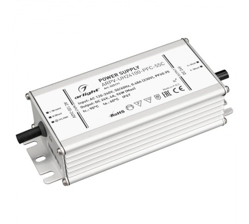 Блок питания ARPV-UH24100-PFC-55C (24V, 4.2A, 100W)  025171  Arlight