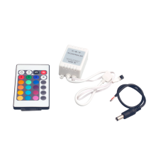 Контроллер для светодиодной ленты LED RGB ZC-1000RC 72Вт 12В 3x2А IP20  3327385  Jazzway