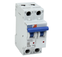 Выключатель автоматический двухполюсный OptiDin BM63-2Z50-DC-УХЛ3-РЕГ  243173  КЭАЗ