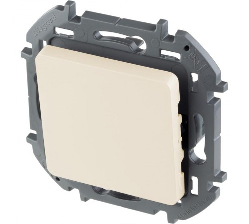 Inspiria Слоновая кость Переключатель 1-клавишный  673651  Legrand