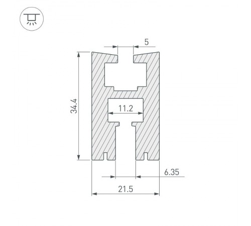 Профиль EX-2000  013208  Arlight