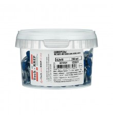 Саморез ШСММ 4,2х16 син. KP RAL 5010 (200 шт) - ведро малое ( 0,34 кг)  125521  Tech-KREP