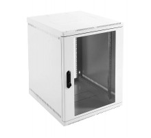 Шкаф телекоммуникационный настенный 15U (600  650) дверь стекло  ШРН-15.650  ЦМО