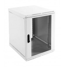 Шкаф телекоммуникационный настенный 15U (600  650) дверь стекло  ШРН-15.650  ЦМО