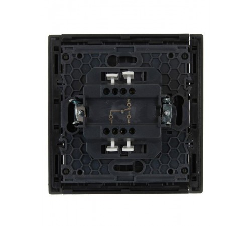 FORTE&PIANO Выключатель 1-клавишный проходной 10А FP303 серый  FP-V12-0-10-1-K03  IEK