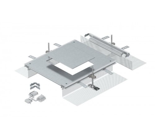 Монтажная секция для канала OKA-G 40140 для лючка GES6 (сталь) (OKA-G A 40140 6)  7424322  OBO Bettermann