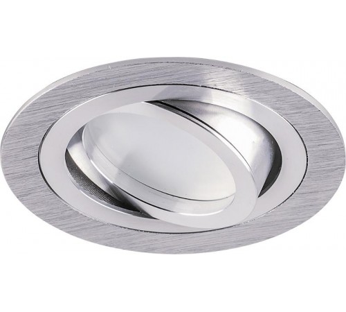 Светильник точечный встраиваемый под лампу DL2811 MR16 50W G5.3 "круг", хром (аналог DL272)  32645  FERON