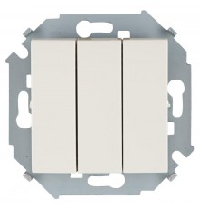 Simon 15 Сл. кость Выключатель 3-кл, 10А 250В, винт. зажим  1591391-031  Simon