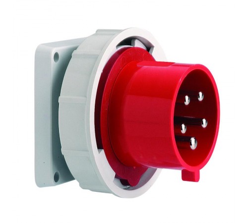 Вилка встраиваемая 16А 5р(3р+N+PЕ) 400В 6h IP67 28103 I 28103-Bals I Bals