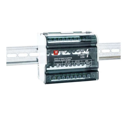 Шина нулевая в корпусе 4х11 EKF PROxima  sn0-4x11  EKF