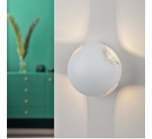 Декоративная подсветка светодиодная WL10 WH 4*1Вт IP 54 белый  Б0034608  ЭРА