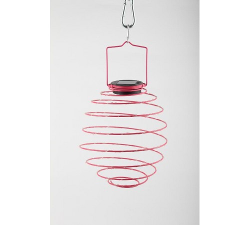 Cветильник садовый декоративный подвесной Спираль на солнечной батарее, ERASF012-29 22 см  Б0044236  ЭРА