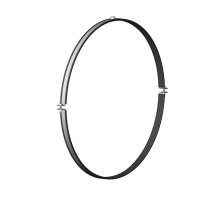 Хомут вентиляционный 1000мм М10, гальван. цинк, 868305  ХВ-1000хМ10-ЭЦ   Ostec