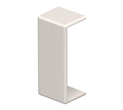 Стыковая накладка кабельного канала WDK 10x30 мм (ПВХ,кремовый) (WDK HS10030CW)  6152015  OBO Bettermann