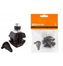 Зажим герметичный для ответвления от неизолированного проводника ЗГОНП 16-120/16-35 (N640) рознич. упак.  SQ0412-1009  TDM