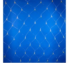 Гирлянда-сетка светодиодная  с контроллером  ULD-N2520-240/DTA YELLOW IP20   240 диодов, 2.5х2 м, желтая, IP20, шнур прозр.  07939  Uniel