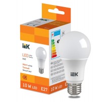 Лампа светодиодная Bulb A60 950lm 3000K E27  LL-I-A60-10-230-30-E27  IEK