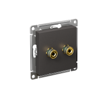 AtlasDesign Базальт АудиоРозетка 2-ая  ATN001487  SE