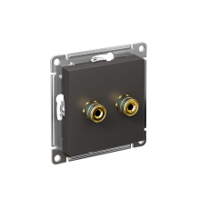 AtlasDesign Базальт АудиоРозетка 2-ая  ATN001487  SE