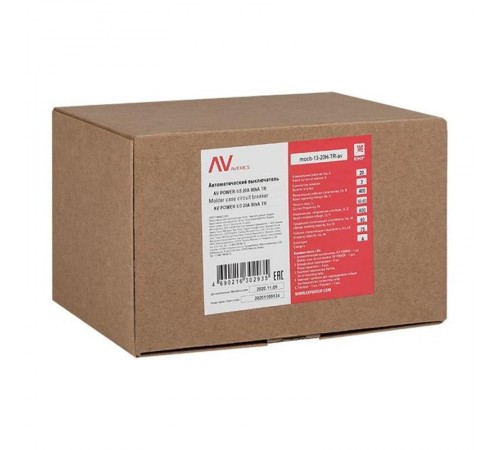 Выключатель автоматический AV POWER-1/3 20А 35kA TR  mccb-13-20-TR-av  EKF