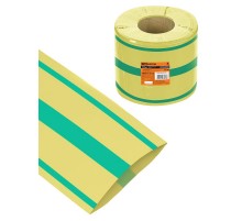 Термоусаживаемая трубка ТУТнг 120/60 желто-зеленая (25 м/ролл)  SQ0518-0150   TDM