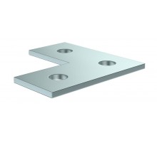 Пластина соед. L-образная для STRUT-профиля HDZ  CLM50D-PLS-090-40-HDZ  IEK