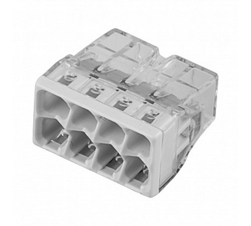 Клеммы для распределительных коробок без конт. пасты, 8-проводные WAGO (Германия), 2273-208  29795  FERON