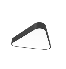 Светодиодный светильник COSMO T накладной 90 Вт 3000 К 900x813 мм RAL9005 черный муар с рассеивателем опалDALI  V1-R0-9T503-20D01-2009030  VARTON