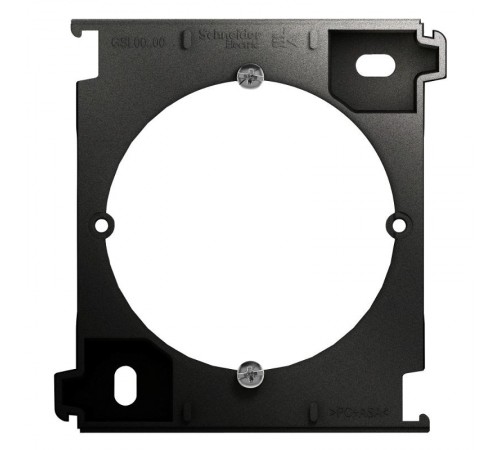 Glossa Антрацит Расширение коробки наружного монтажа  GSL000700C  SE