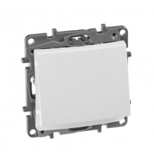 Etika Белый Выключатель карточный с выдержкой времени, с подсветкой  672293  Legrand