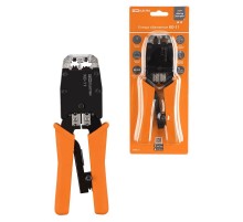 Клещи обжимные КО-11, обжим RJ-11/12/45 (8P8C, 6P6C, 6P4C, 6P2C), "МастерЭлектрик"  SQ1001-0012  TDM