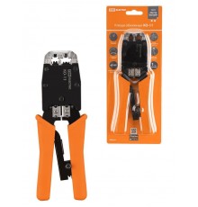 Клещи обжимные КО-11, обжим RJ-11/12/45 (8P8C, 6P6C, 6P4C, 6P2C), "МастерЭлектрик"  SQ1001-0012  TDM