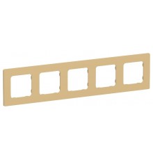 FLITE Classic Рамка 5-ая РУ-5-К-ФлШм шамуа  FI-M52-32-20-K89  IEK